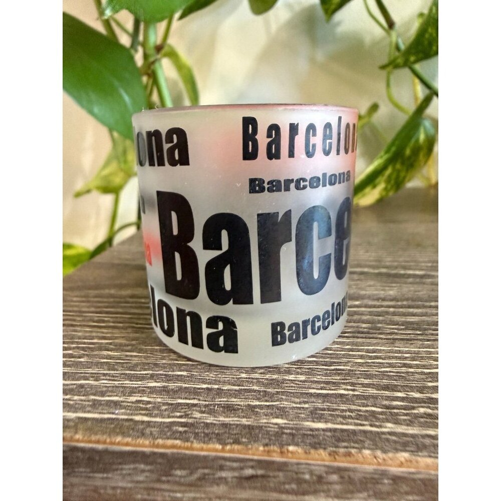 Barcelona, Spain, glass shot glass